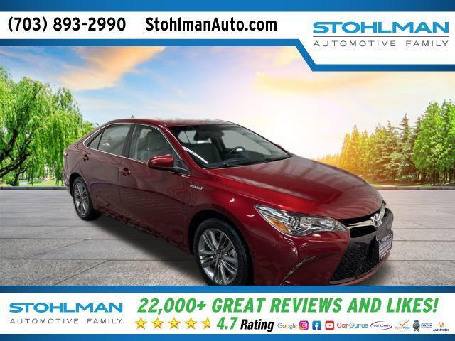 used 2016 Toyota Camry Hybrid car, priced at $19,990