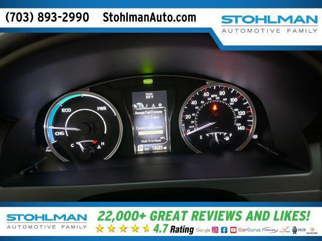 used 2016 Toyota Camry Hybrid car, priced at $19,990