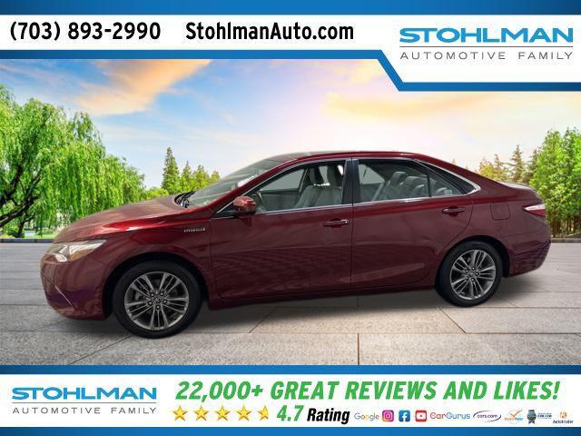 used 2016 Toyota Camry Hybrid car, priced at $19,990