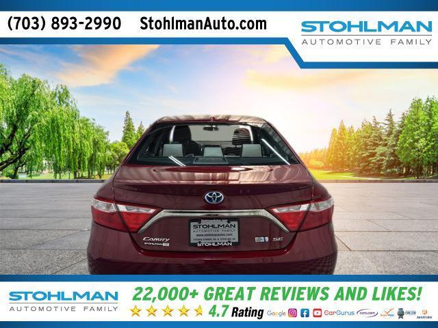 used 2016 Toyota Camry Hybrid car, priced at $19,990