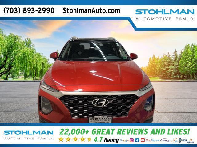 used 2019 Hyundai Santa Fe car, priced at $21,394