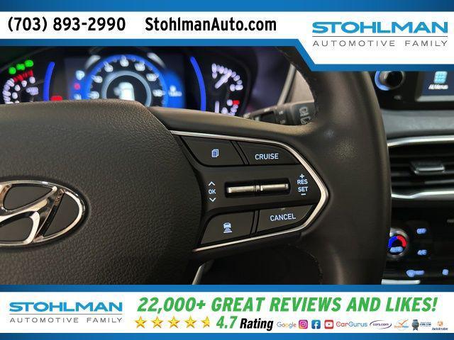 used 2019 Hyundai Santa Fe car, priced at $21,394