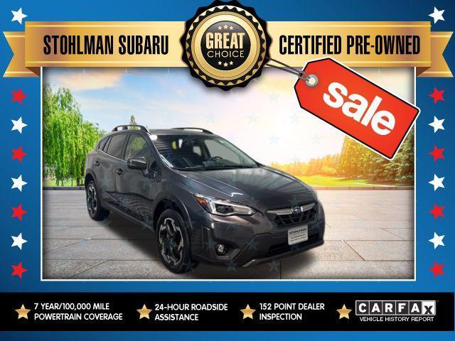 used 2021 Subaru Crosstrek car, priced at $25,350