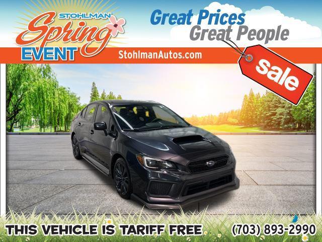 used 2018 Subaru WRX car, priced at $18,836