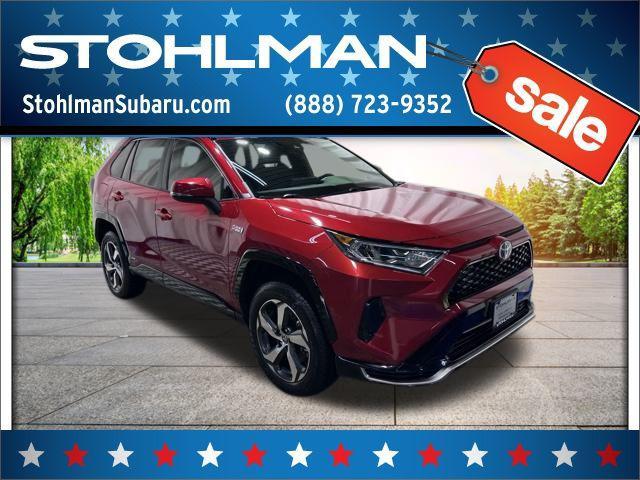 used 2021 Toyota RAV4 Prime car, priced at $33,901