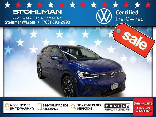 used 2021 Volkswagen ID.4 car, priced at $22,971