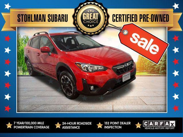 used 2021 Subaru Crosstrek car, priced at $23,388