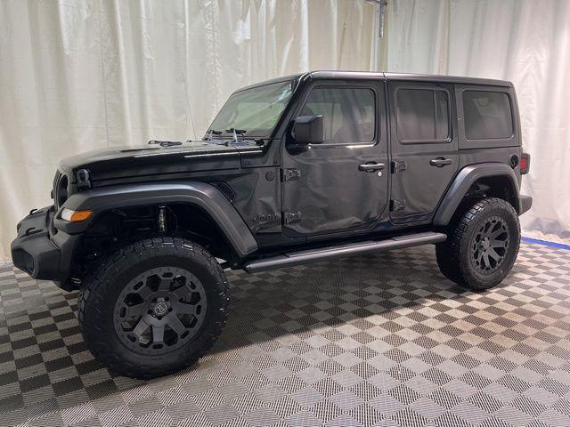 used 2020 Jeep Wrangler Unlimited car, priced at $33,213