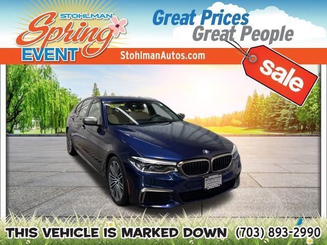 used 2018 BMW M550 car, priced at $29,820
