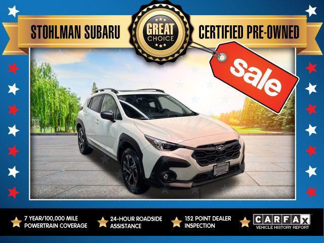 used 2024 Subaru Crosstrek car, priced at $27,300