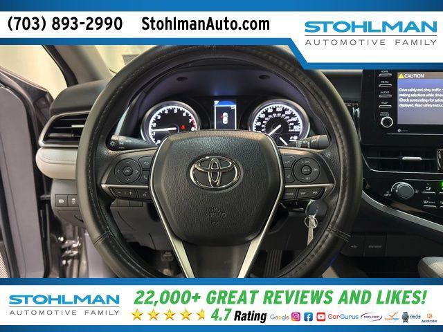 used 2021 Toyota Camry car, priced at $21,720