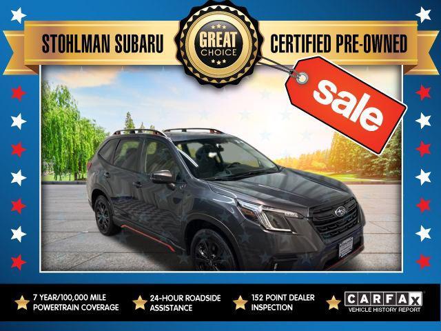 used 2022 Subaru Forester car, priced at $28,660