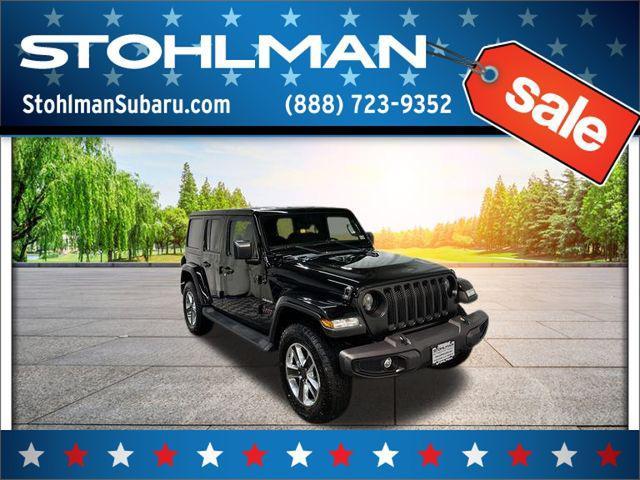 used 2019 Jeep Wrangler Unlimited car, priced at $29,174