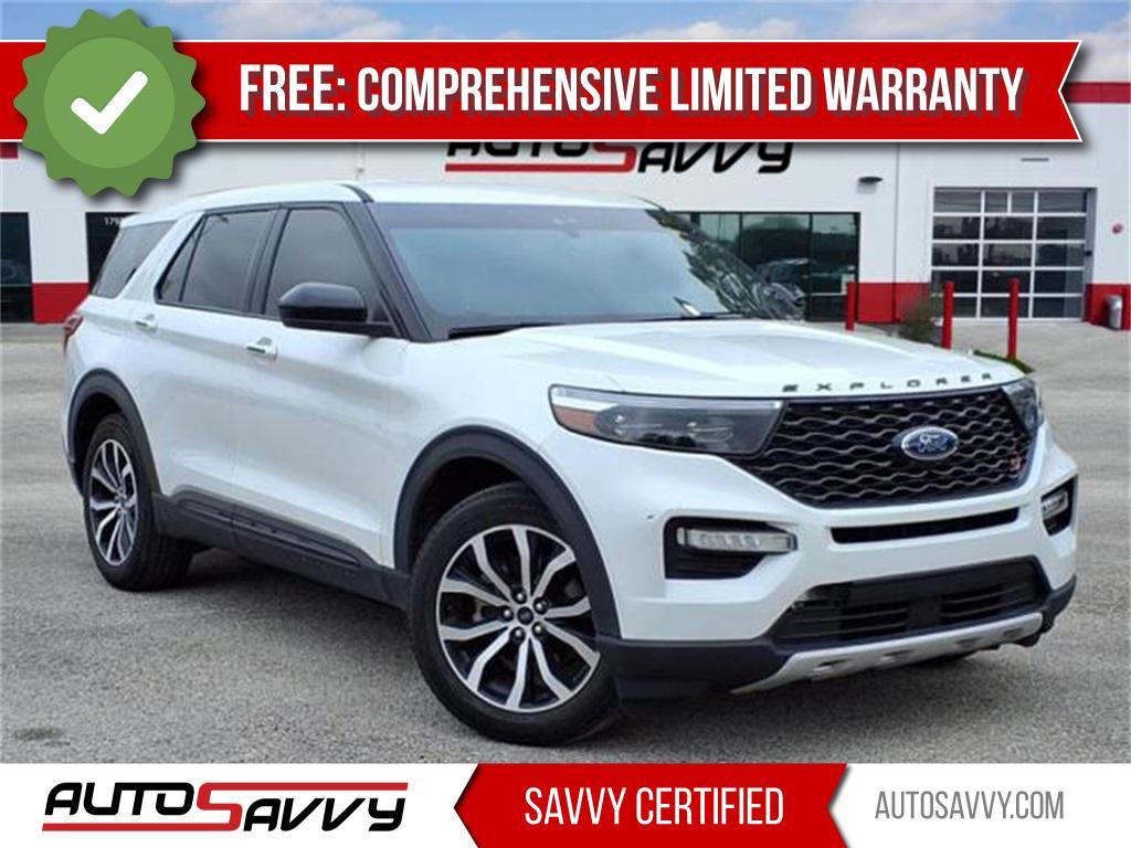 used 2022 Ford Explorer car, priced at $30,000