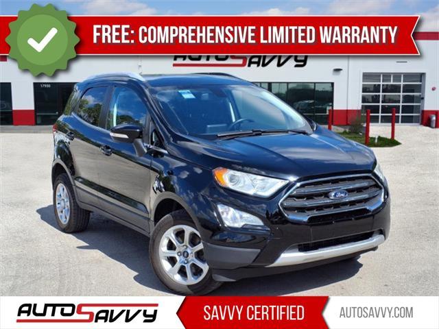 used 2022 Ford EcoSport car, priced at $17,400