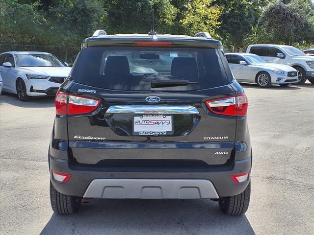 used 2022 Ford EcoSport car, priced at $17,400