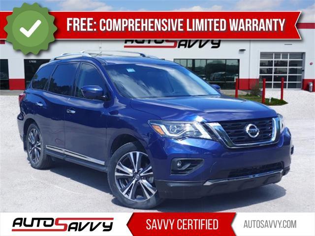 used 2020 Nissan Pathfinder car, priced at $18,800