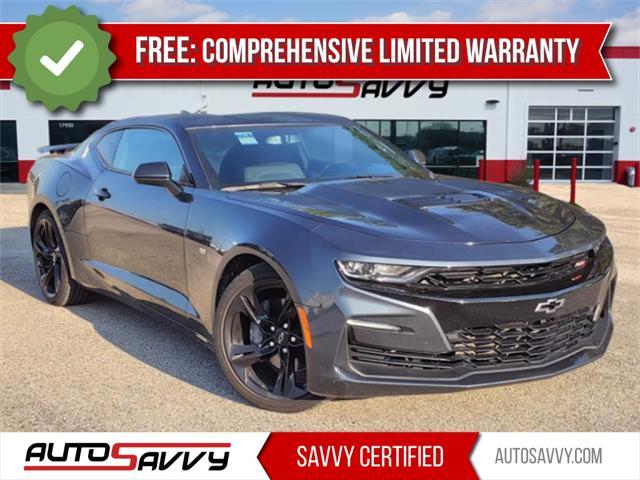 used 2021 Chevrolet Camaro car, priced at $31,200