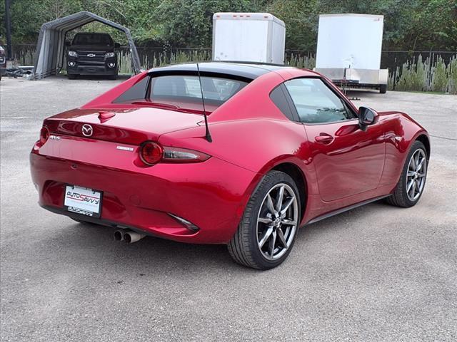 used 2022 Mazda MX-5 Miata RF car, priced at $23,400