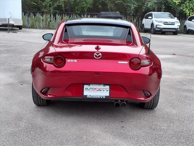 used 2022 Mazda MX-5 Miata RF car, priced at $23,400