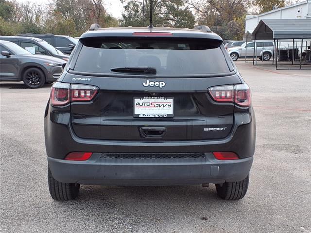 used 2018 Jeep Compass car, priced at $12,000