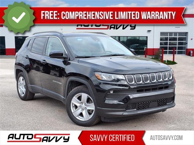 used 2022 Jeep Compass car, priced at $16,600