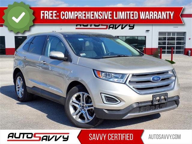 used 2018 Ford Edge car, priced at $16,300