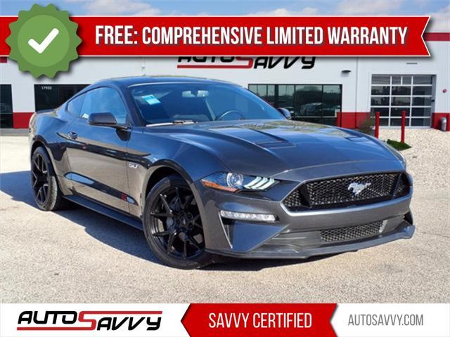 used 2019 Ford Mustang car, priced at $28,500