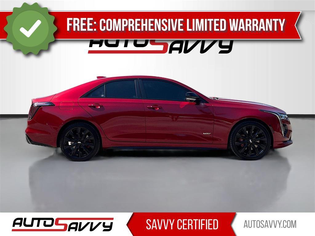 used 2023 Cadillac CT4-V car, priced at $34,200