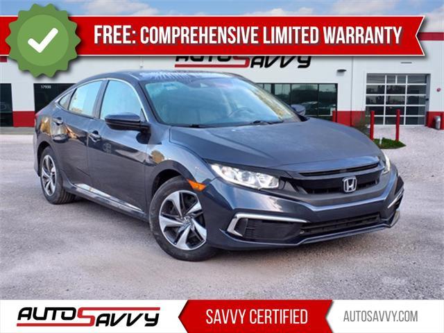 used 2019 Honda Civic car, priced at $15,400