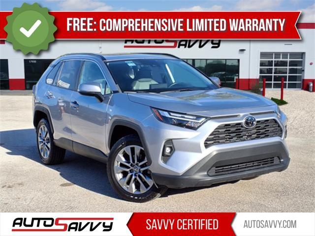 used 2021 Toyota RAV4 car, priced at $22,100