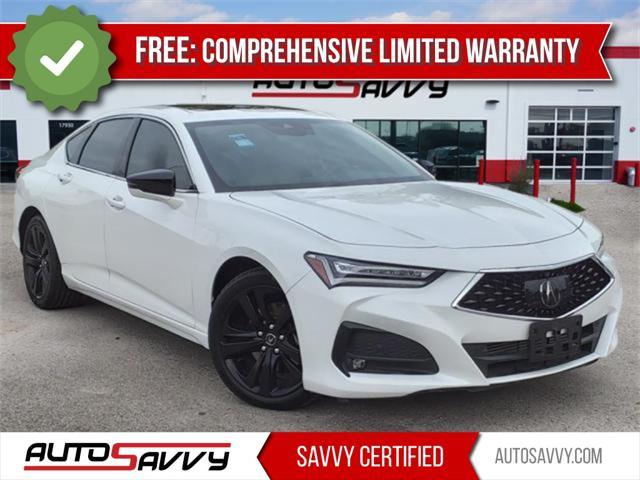 used 2022 Acura TLX car, priced at $28,000