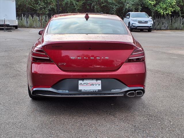 used 2023 Genesis G70 car, priced at $26,800