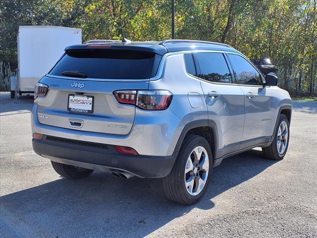 used 2022 Jeep Compass car, priced at $19,600