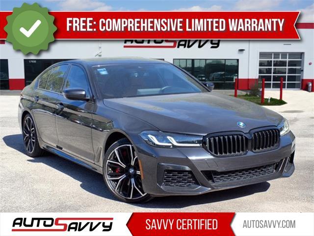 used 2023 BMW 540 car, priced at $43,000