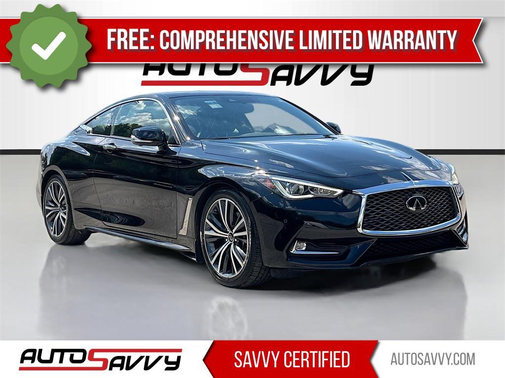 used 2022 INFINITI Q60 car, priced at $28,800