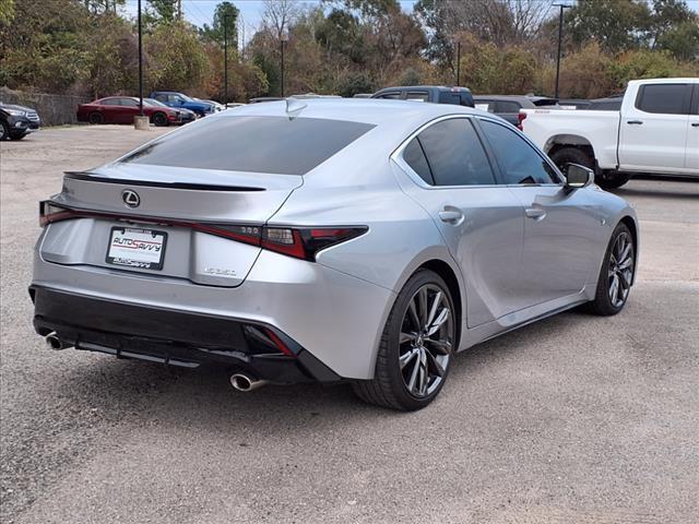 used 2023 Lexus IS 350 car, priced at $37,100