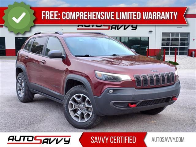 used 2020 Jeep Cherokee car, priced at $17,000