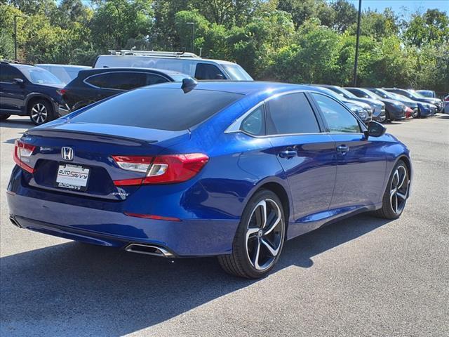 used 2021 Honda Accord car, priced at $19,200