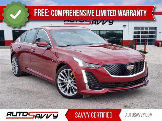 used 2021 Cadillac CT5 car, priced at $26,000