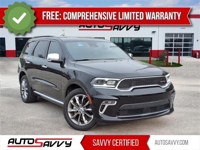 used 2021 Dodge Durango car, priced at $27,400