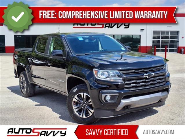 used 2021 Chevrolet Colorado car, priced at $27,100