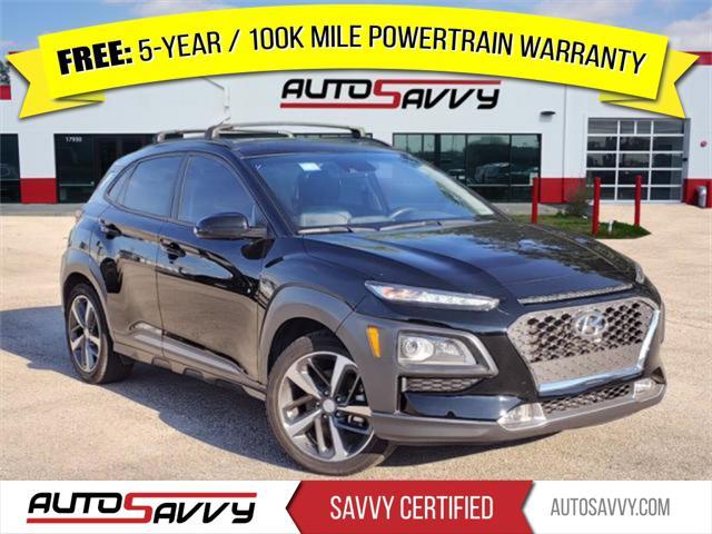 used 2021 Hyundai Kona car, priced at $17,900