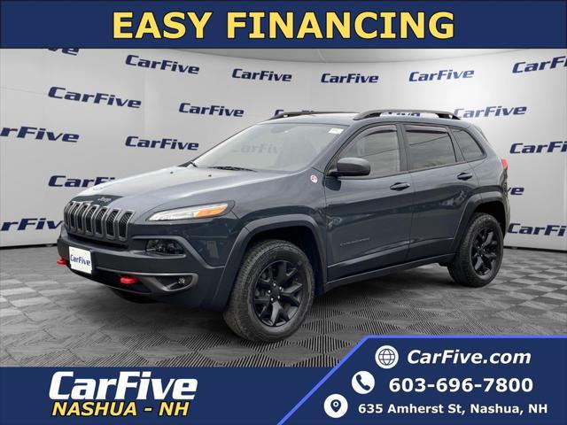 used 2018 Jeep Cherokee car, priced at $15,900