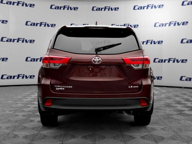 used 2018 Toyota Highlander car, priced at $18,900