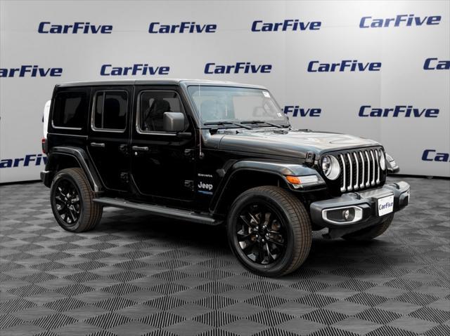 used 2021 Jeep Wrangler Unlimited 4xe car, priced at $32,500