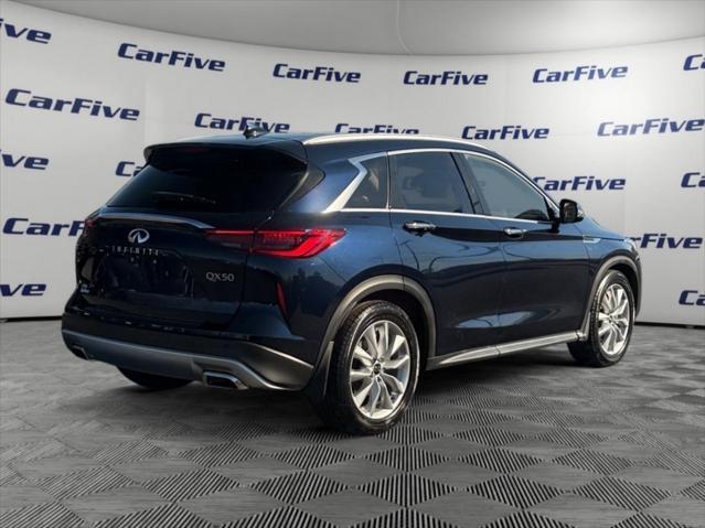 used 2020 INFINITI QX50 car, priced at $21,500