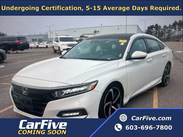 used 2018 Honda Accord car, priced at $15,500