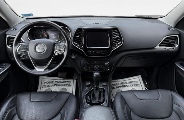 used 2021 Jeep Cherokee car, priced at $25,600