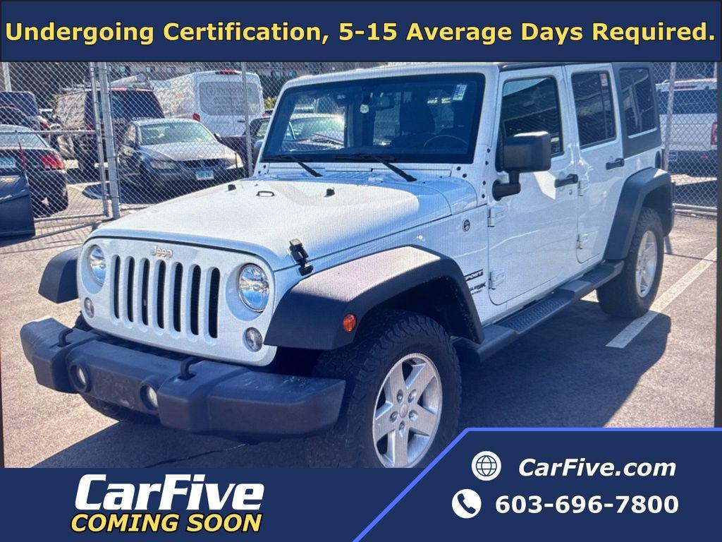 used 2018 Jeep Wrangler JK Unlimited car, priced at $18,900